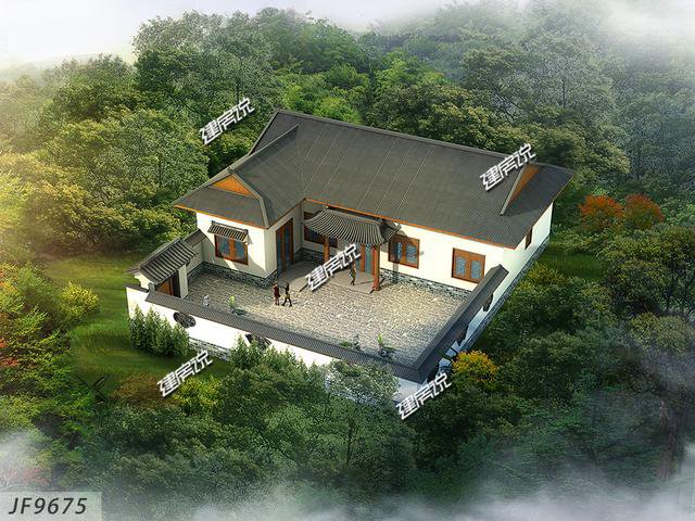 6款帶小院的一層的中式自建房戶型圖，最低18萬(wàn)，爸媽很喜歡