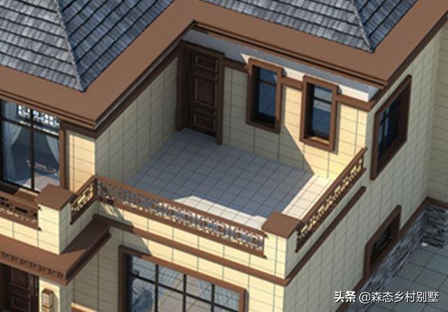 占地110㎡二層新中式別墅戶型設(shè)計圖，這款方案火爆全國