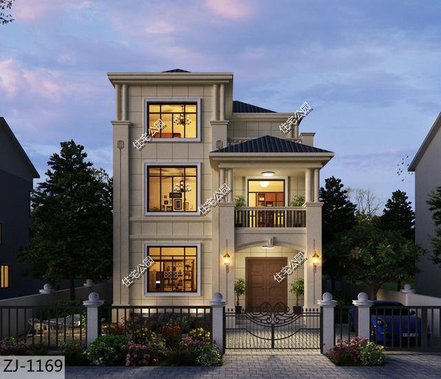 10套小戶型精致簡約的農村自建房方案戶型圖，適合小宅基地