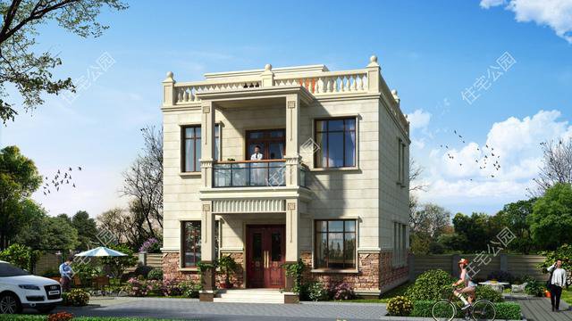 10套小戶型精致簡約的農村自建房方案戶型圖，適合小宅基地