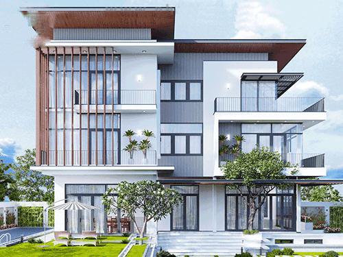 6棟超現(xiàn)代別墅自建房外觀(guān)圖片，2030年的超前設(shè)計(jì)感