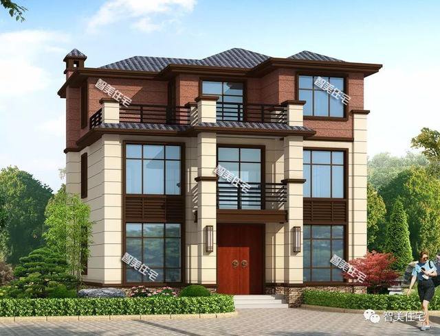 2棟新中式三層住宅戶型設(shè)計圖，pk下你更喜歡哪個？