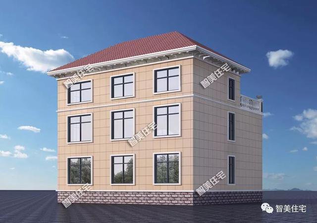 造價(jià)30-40萬的歐式二層半別墅方案設(shè)計(jì)圖，都是很流行的戶型