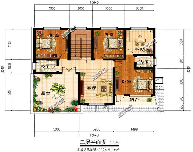 3款20幾萬(wàn)的自建房圖，太漂亮了，十里八鄉(xiāng)都來(lái)問你要圖紙建房