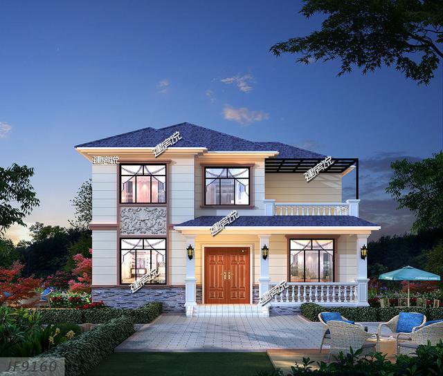 3款20幾萬(wàn)的自建房圖，太漂亮了，十里八鄉(xiāng)都來(lái)問你要圖紙建房