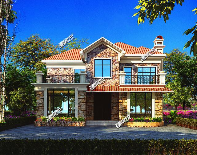 3款20幾萬(wàn)的自建房圖，太漂亮了，十里八鄉(xiāng)都來(lái)問你要圖紙建房