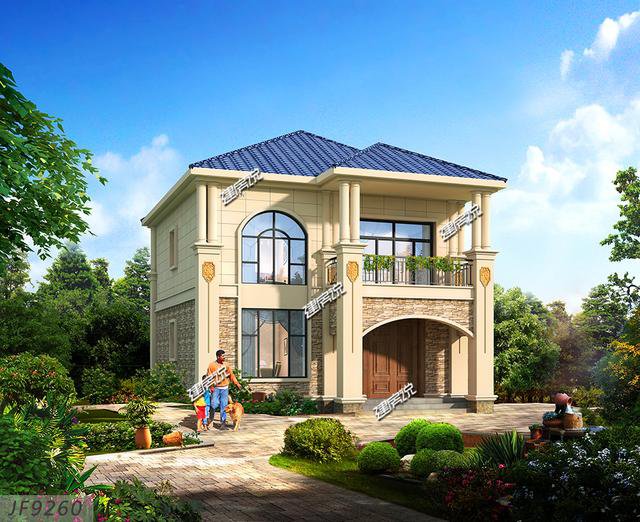 3款20幾萬(wàn)的自建房圖，太漂亮了，十里八鄉(xiāng)都來(lái)問你要圖紙建房