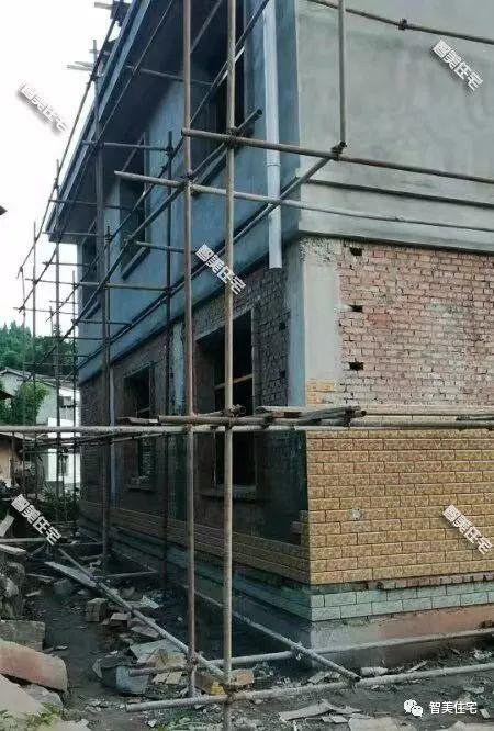 占地120平簡約普通二層自建房子設計圖，30萬內(nèi)，完工圖更漂亮