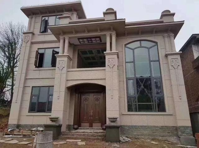 13套湖南豪華歐式農(nóng)村別墅完工圖，PK下哪套更好看