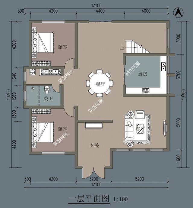 6套二層小洋樓設(shè)計(jì)戶型圖及外觀效果圖，都是新款設(shè)計(jì)出圖
