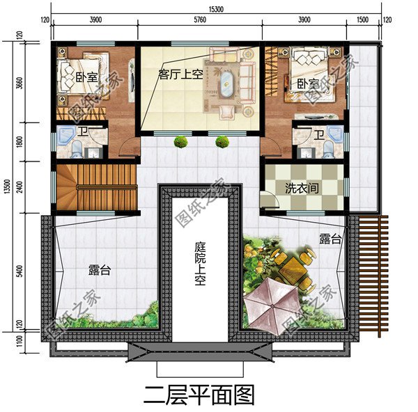 農(nóng)村二層四合院設(shè)計(jì)圖，秒殺各種洋別墅