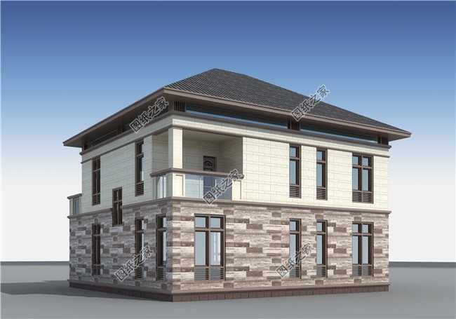 農(nóng)村二層房屋設(shè)施工計(jì)紙圖