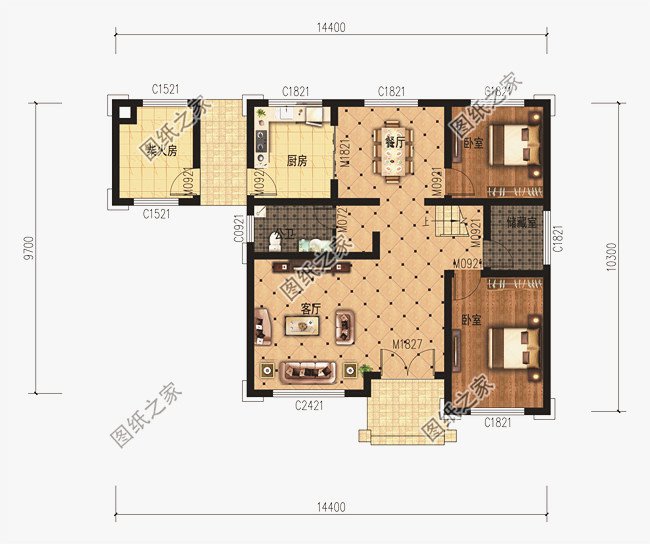 2024最火的二層農(nóng)村別墅戶型設(shè)計圖，大家都要收藏了準(zhǔn)備建！