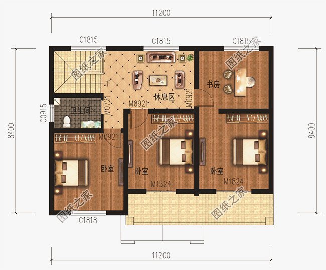 2024最火的二層農(nóng)村別墅戶型設(shè)計圖，大家都要收藏了準(zhǔn)備建！