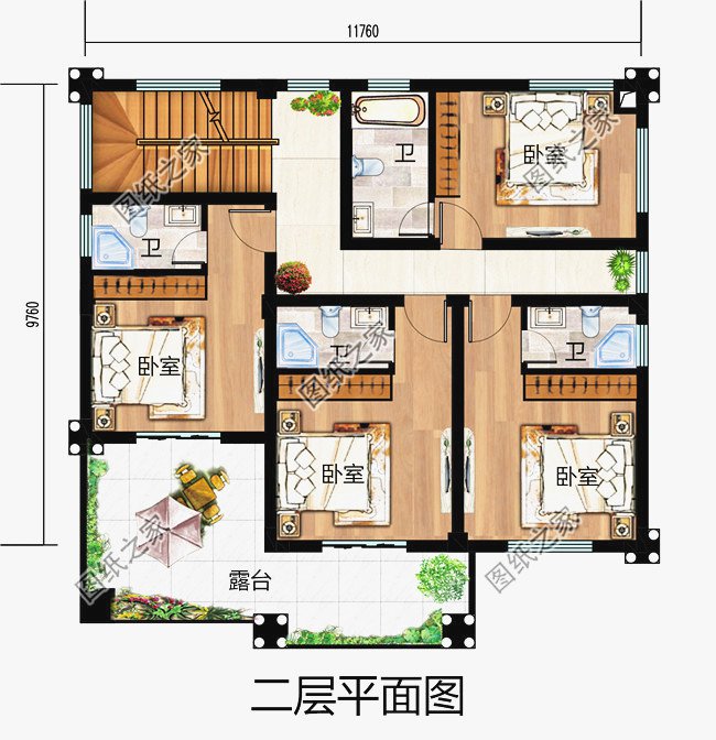 2024最火的二層農(nóng)村別墅戶型設(shè)計圖，大家都要收藏了準(zhǔn)備建！
