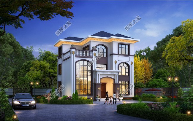 100平新農(nóng)村三層復(fù)式房屋設(shè)計(jì)圖紙