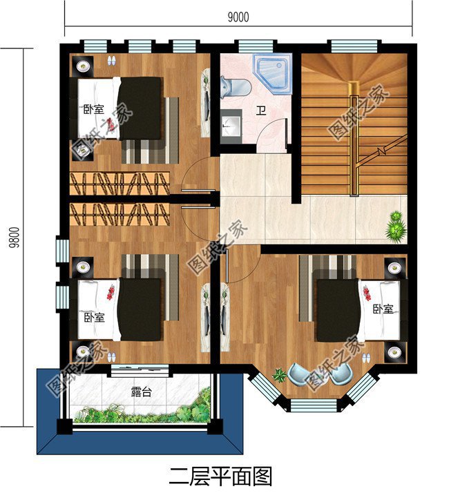 良心推薦，20款經(jīng)濟型農(nóng)村別墅圖紙，造價25萬內(nèi)