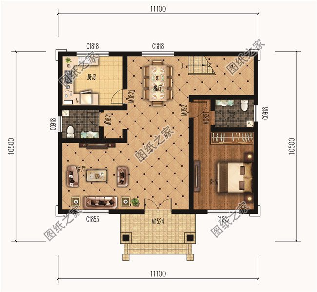 良心推薦，20款經(jīng)濟型農(nóng)村別墅圖紙，造價25萬內(nèi)