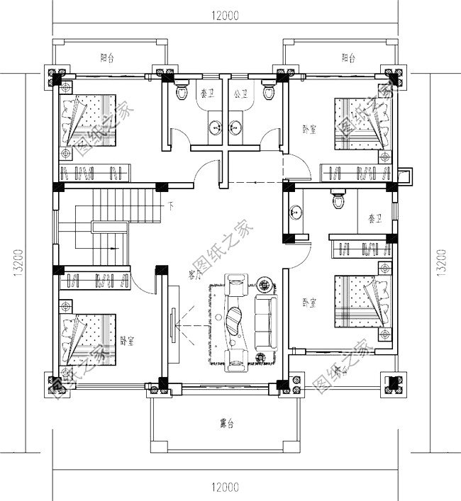 良心推薦，20款經(jīng)濟型農(nóng)村別墅圖紙，造價25萬內(nèi)