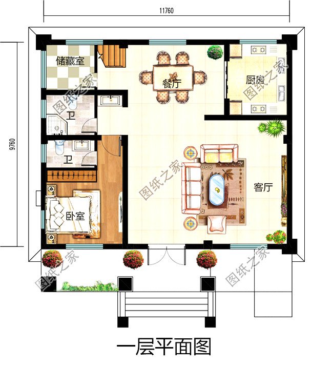 良心推薦，20款經(jīng)濟型農(nóng)村別墅圖紙，造價25萬內(nèi)