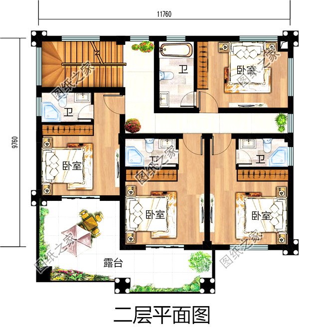 良心推薦，20款經(jīng)濟型農(nóng)村別墅圖紙，造價25萬內(nèi)