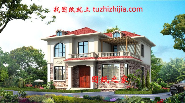 良心推薦，20款經(jīng)濟型農(nóng)村別墅圖紙，造價25萬內(nèi)