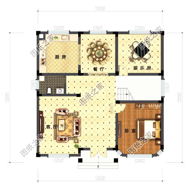 良心推薦，20款經(jīng)濟型農(nóng)村別墅圖紙，造價25萬內(nèi)