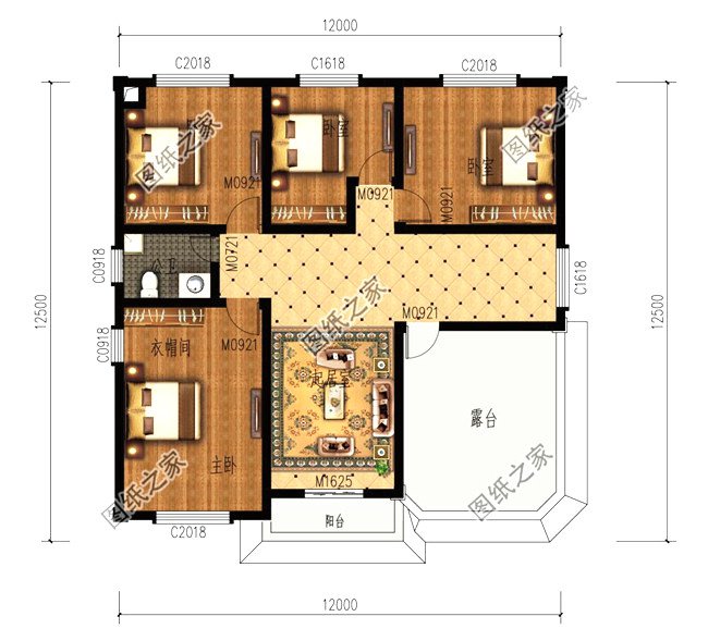 良心推薦，20款經(jīng)濟型農(nóng)村別墅圖紙，造價25萬內(nèi)