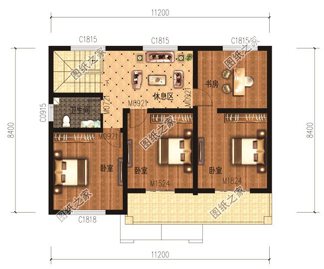 良心推薦，20款經(jīng)濟型農(nóng)村別墅圖紙，造價25萬內(nèi)