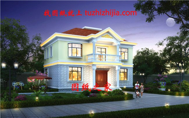 良心推薦，20款經(jīng)濟型農(nóng)村別墅圖紙，造價25萬內(nèi)