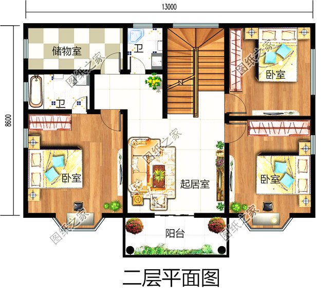 良心推薦，20款經(jīng)濟型農(nóng)村別墅圖紙，造價25萬內(nèi)