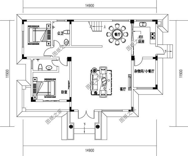良心推薦，20款經(jīng)濟型農(nóng)村別墅圖紙，造價25萬內(nèi)
