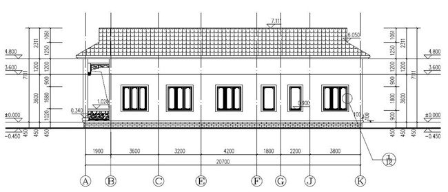 適合農(nóng)村自建的現(xiàn)代一層三合院圖，秒殺一切洋樓別墅！