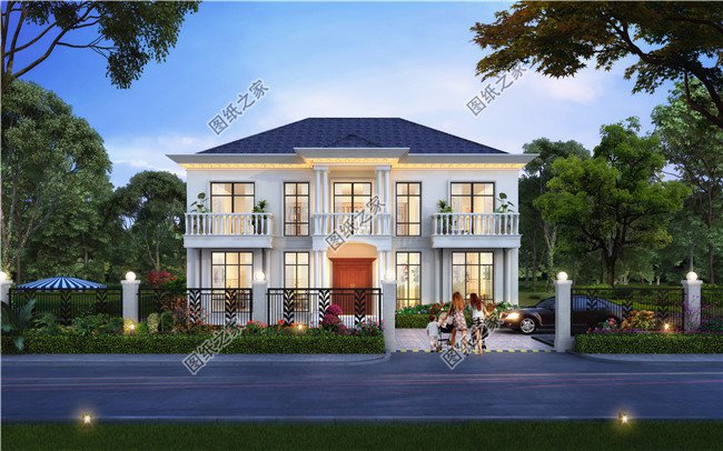 2024年好看的別墅外觀效果圖大全【多圖】