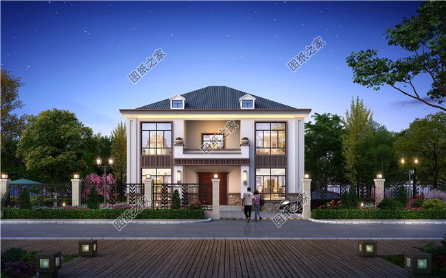 2024年好看的別墅外觀效果圖大全【多圖】