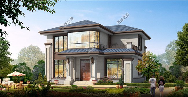 2024年好看的別墅外觀效果圖大全【多圖】
