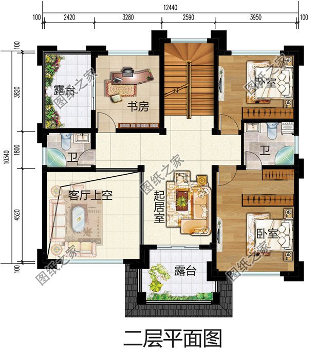 2019年新款別墅外觀圖，新中式風(fēng)格，比簡歐大氣，時尚