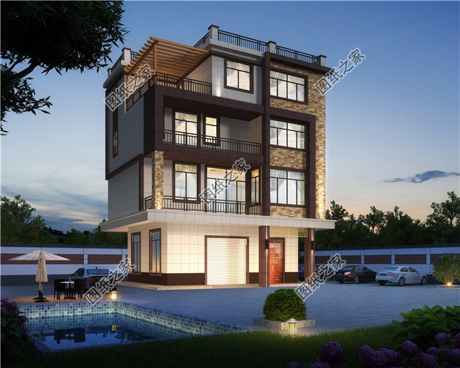 現(xiàn)代風(fēng)格別墅外觀效果圖片大全，一次看個(gè)夠