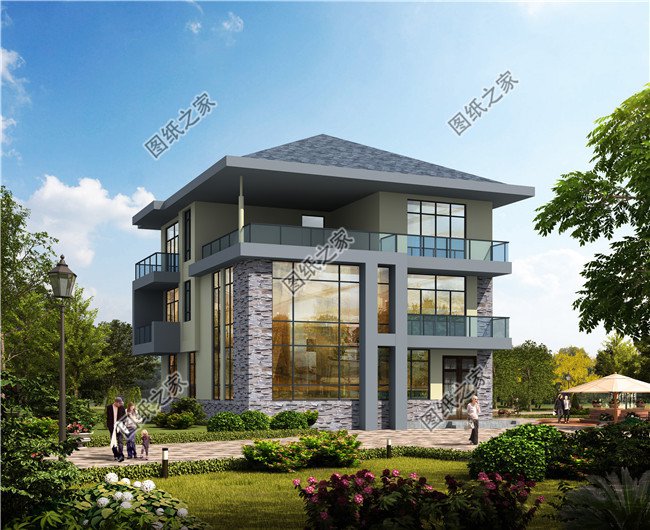 現(xiàn)代風(fēng)格別墅外觀效果圖片大全，一次看個(gè)夠