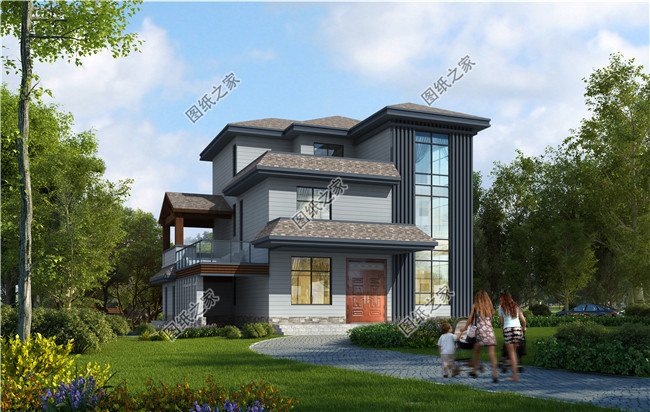 現(xiàn)代風(fēng)格別墅外觀效果圖片大全，一次看個(gè)夠