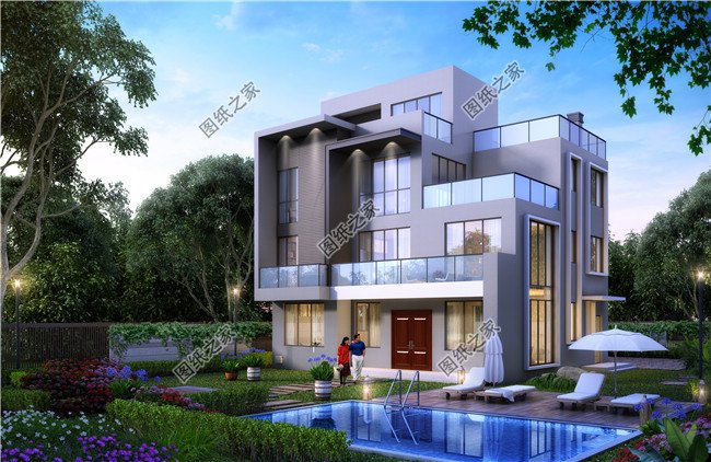 現(xiàn)代風(fēng)格別墅外觀效果圖片大全，一次看個(gè)夠