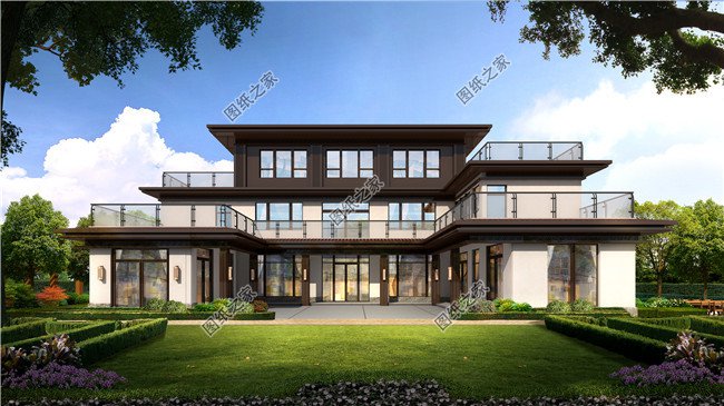 現(xiàn)代風(fēng)格別墅外觀效果圖片大全，一次看個(gè)夠