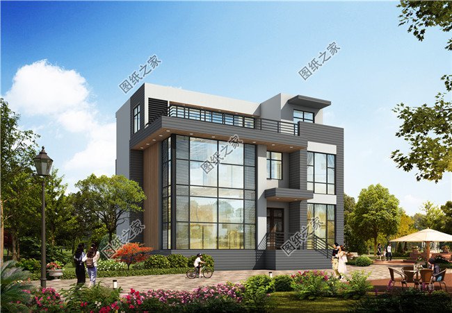 現(xiàn)代風(fēng)格別墅外觀效果圖片大全，一次看個(gè)夠