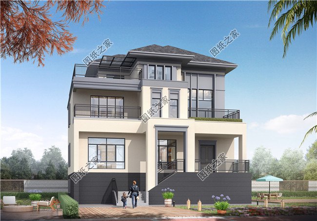 現(xiàn)代風(fēng)格別墅外觀效果圖片大全，一次看個(gè)夠