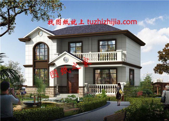 10款宅基地進(jìn)深8米自建房設(shè)計(jì)圖，二層三層都有，一定有你喜歡的