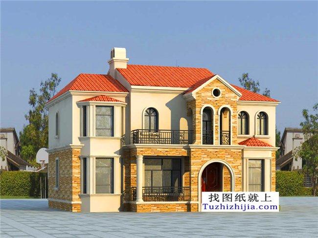 10款宅基地進(jìn)深8米自建房設(shè)計(jì)圖，二層三層都有，一定有你喜歡的