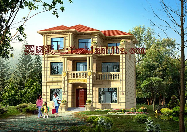 最受農(nóng)村人喜歡的10套占地100平自建房設(shè)計圖