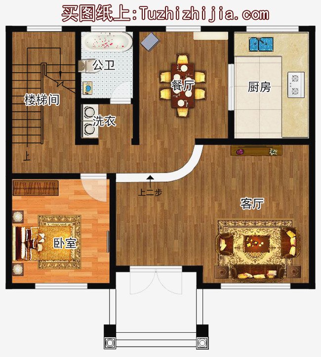 最受農(nóng)村人喜歡的10套占地100平自建房設(shè)計圖