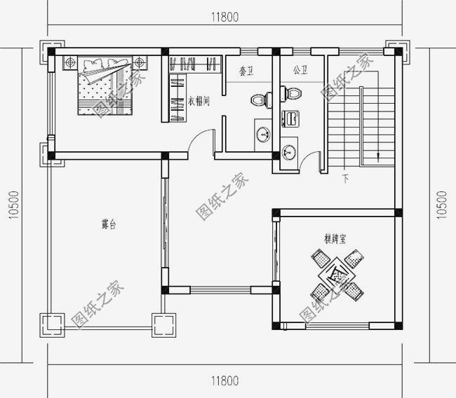 最受農(nóng)村人喜歡的10套占地100平自建房設(shè)計圖