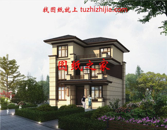 最受農(nóng)村人喜歡的10套占地100平自建房設(shè)計圖